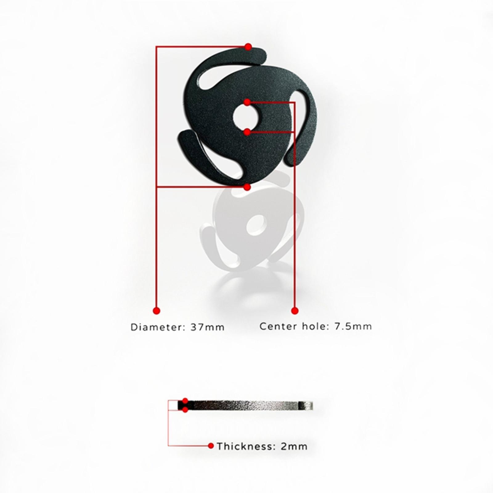 Vinyl Record Player for 7" Vinyl Metal Disc Stabilizer Weight Clamp
