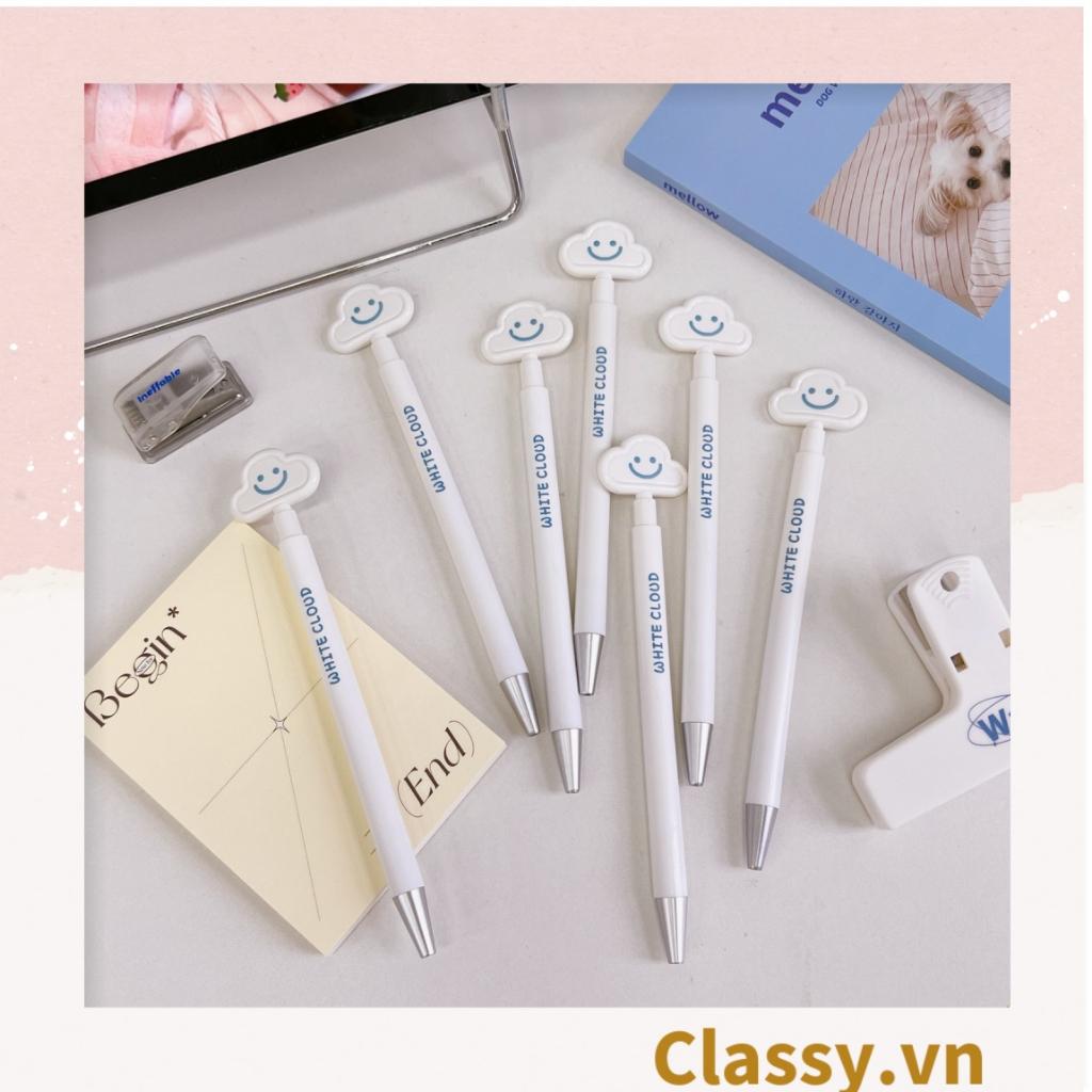 Bút Mực gel Classy Bút Bi Ngòi 0.5mm In Hình Đám Mây Hoạt Hình mẫu hot mùa hè G1687