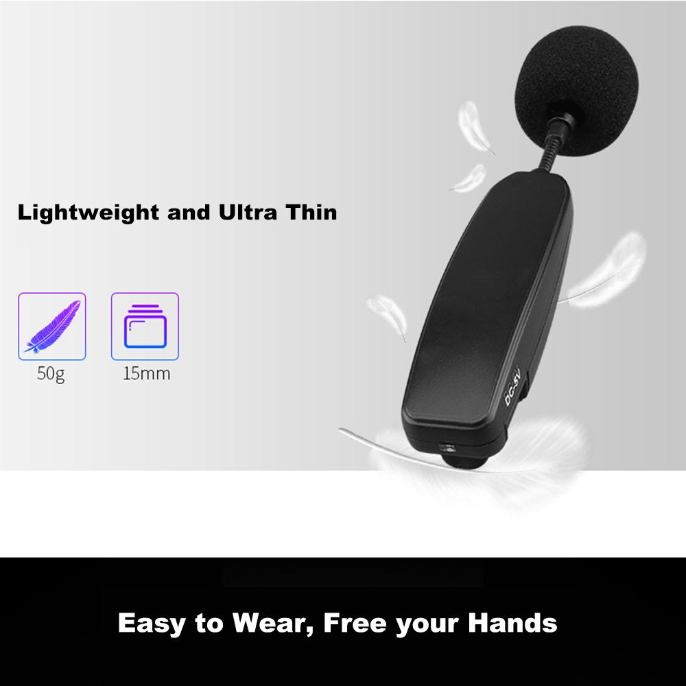 Micrô kiểu kẹp không dây chuyên nghiệp