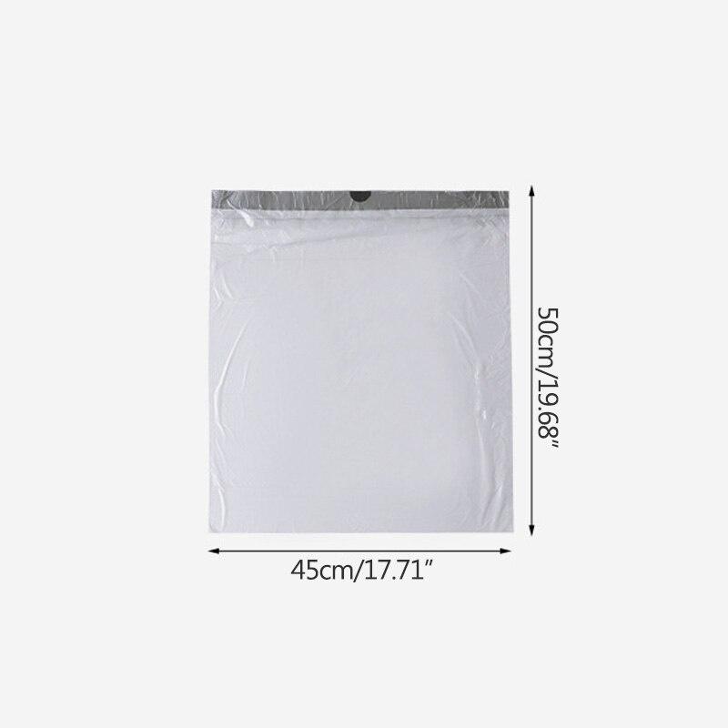 15pcs/30pcs Túi đựng rác có dây rút miệng túi rác nhà bếp dày dặn dùng 1 lần