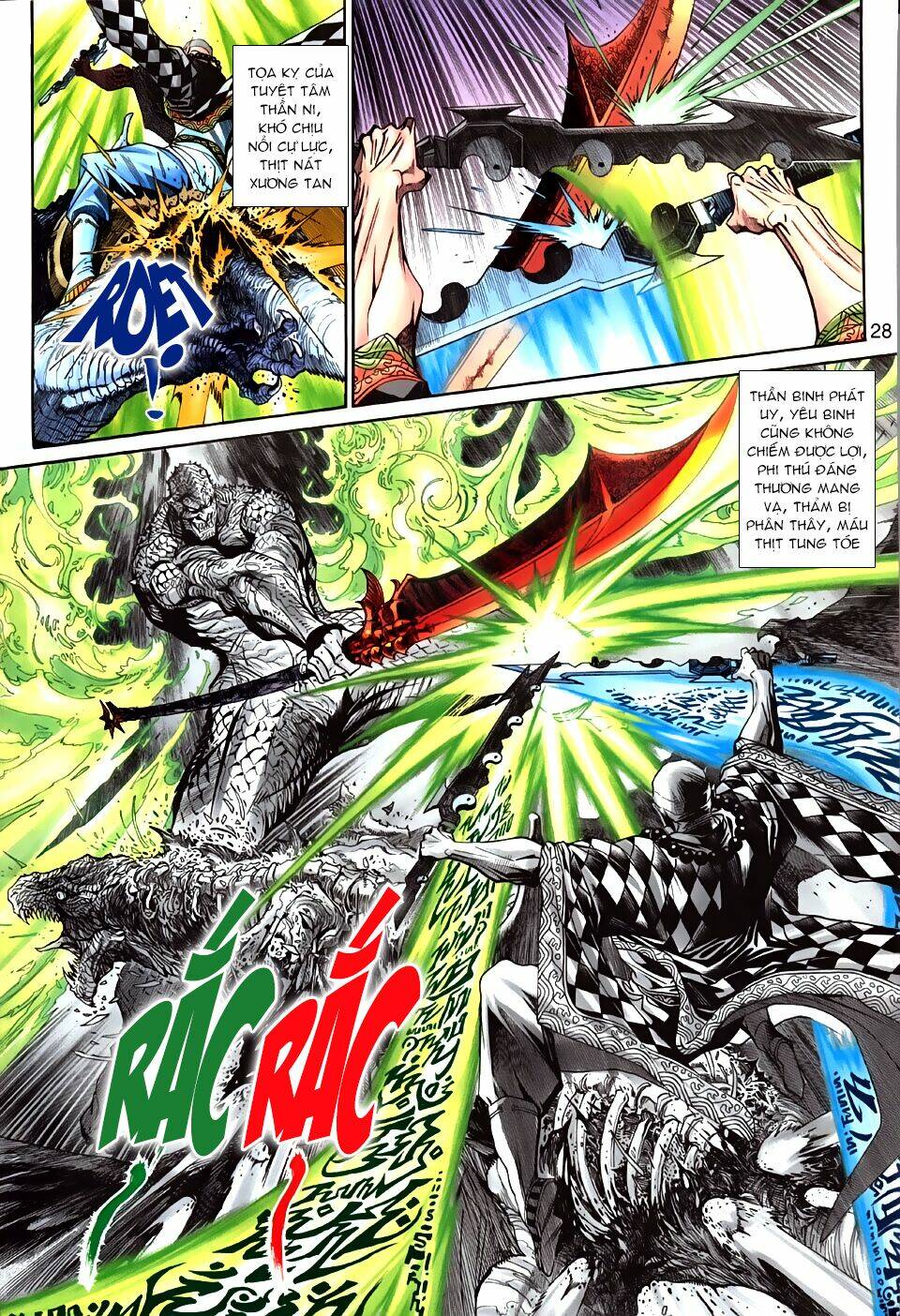 thần binh huyền kỳ 3+3.5 chapter 27 28