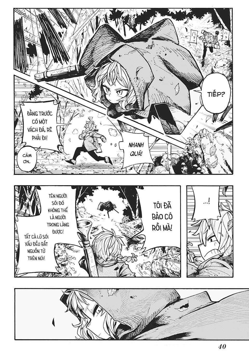 hội thợ săn: khăn đỏ chapter 1 21