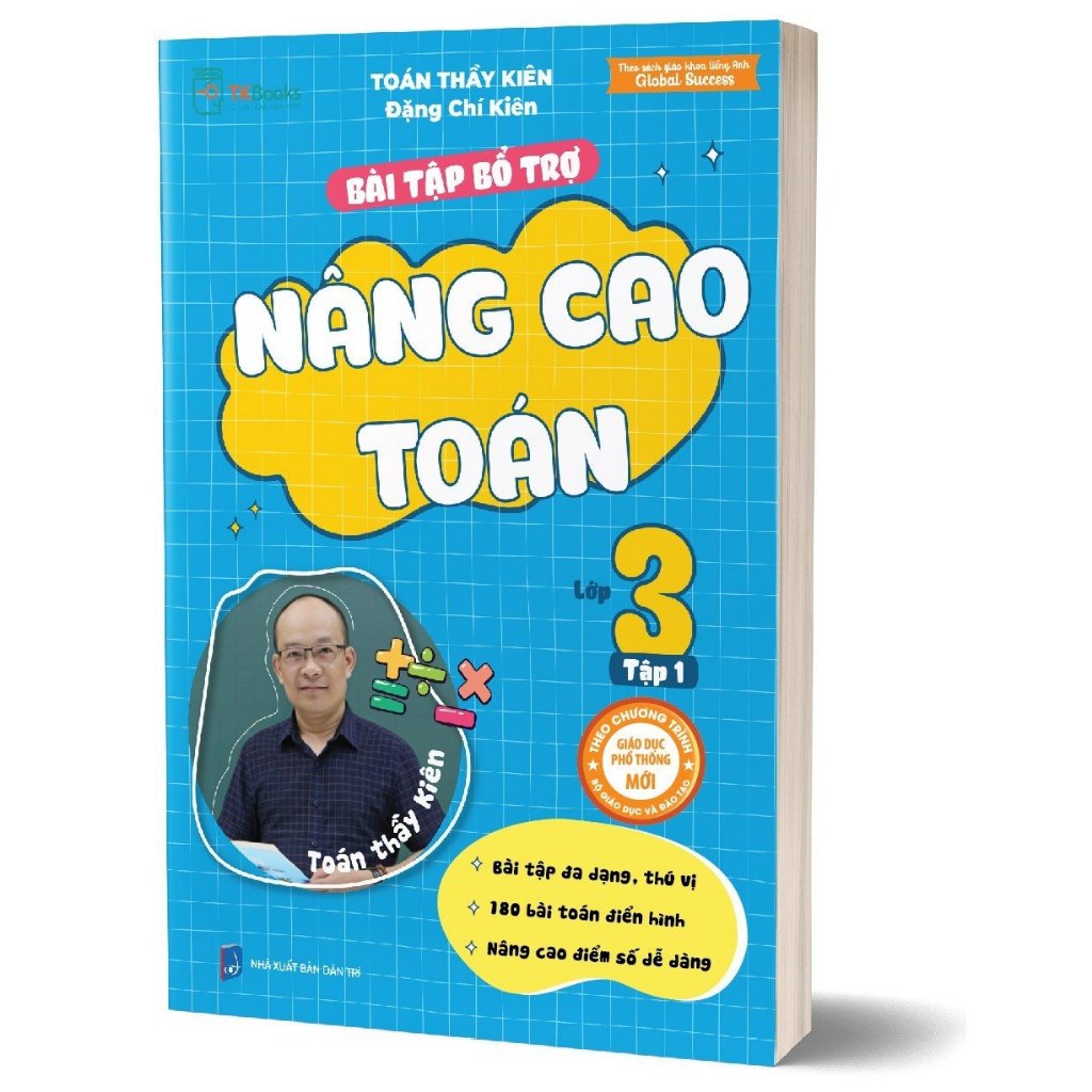 Sách - Bài tập bổ trợ nâng cao Toán lớp 3 Tập 2