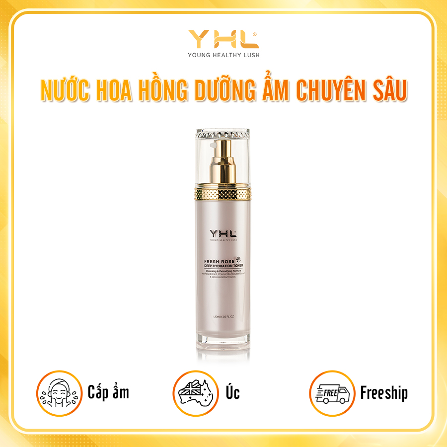 Nước Hoa Hồng Dưỡng Ẩm Chuyên Sâu YHL