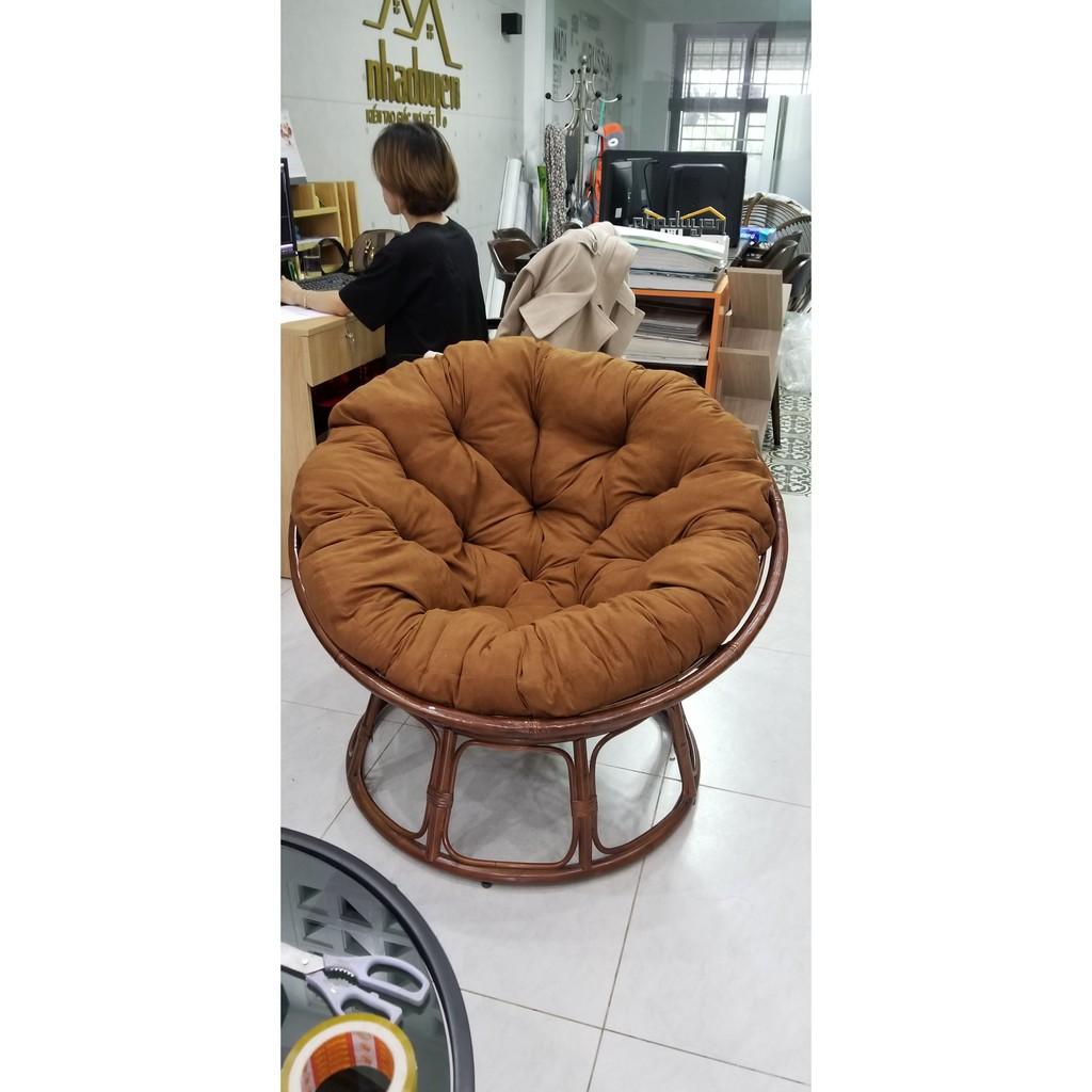 Đệm cho ghế papasan mây tự nhiên và mây nhựa