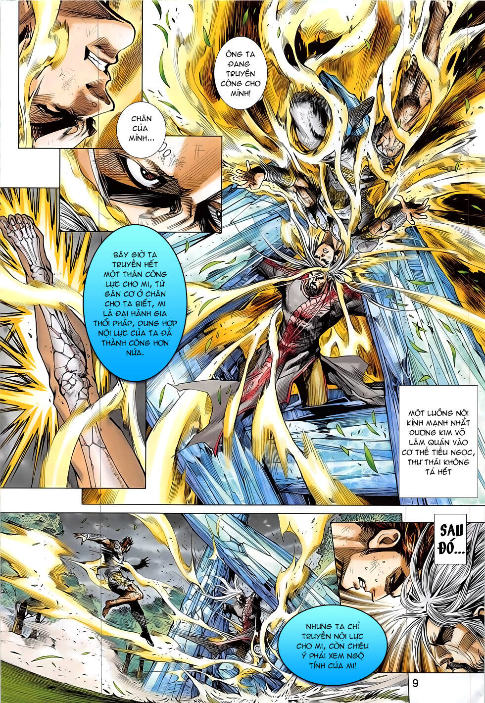 thần chưởng chapter 7 9