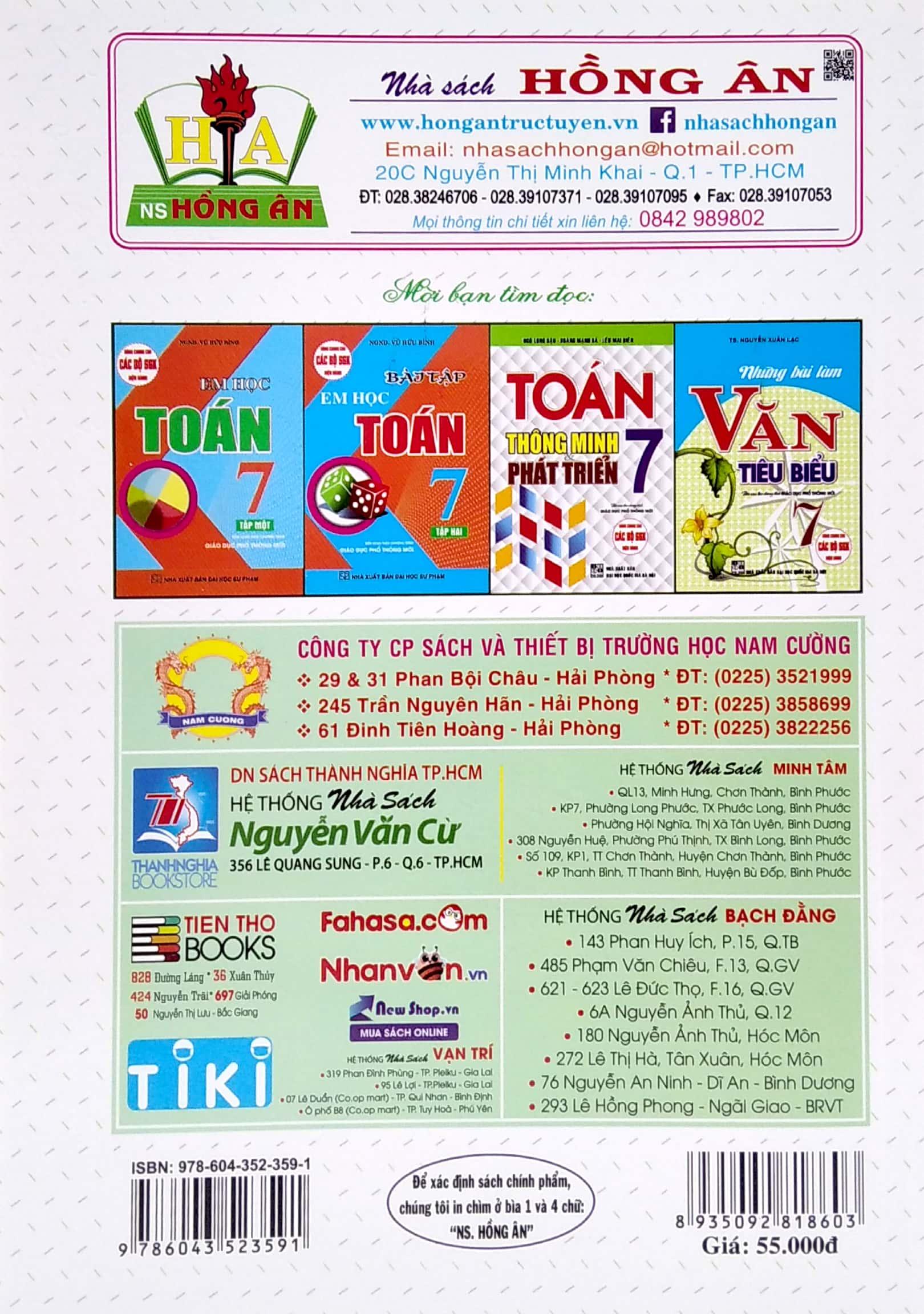 Kĩ Năng Giải Toán Căn Bản Và Mở Rộng Lớp 7 - Tập 2