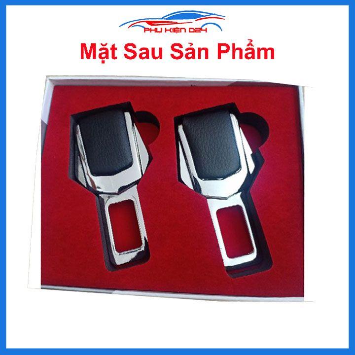 Chốt khóa dây an toàn ô tô đầy đủ logo theo hãng xe