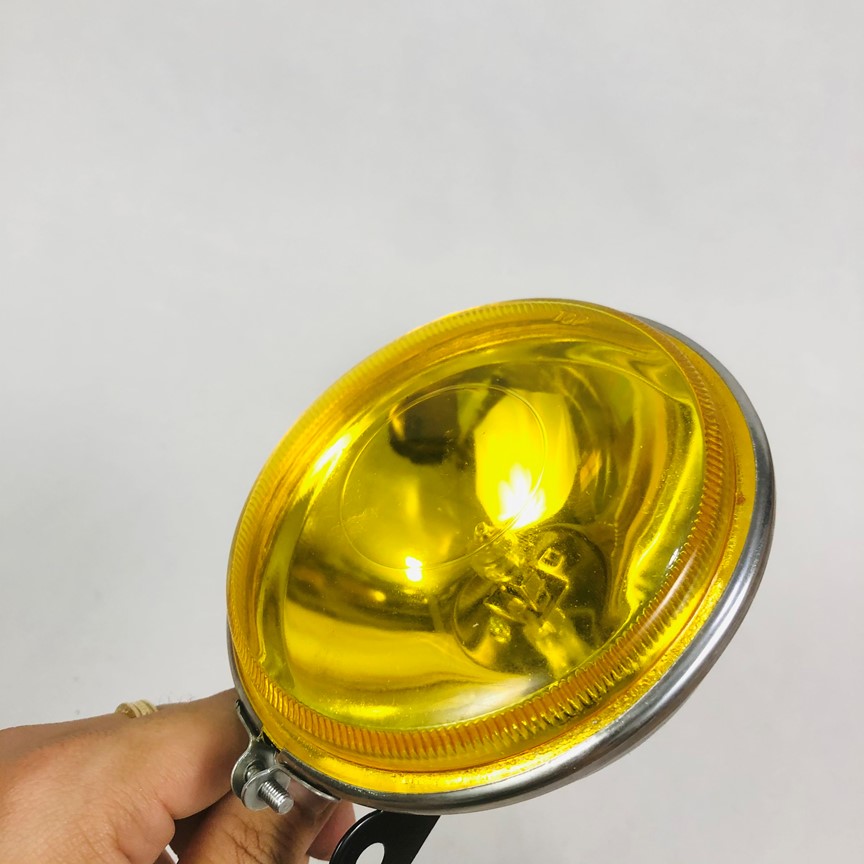 Đèn pha sương cảng tròn Lớn SAG AS đích Sắt KC-8010 55W 12V mặt đèn màu vàng dùng được cho nhiều loại xe Green Networks Group ( 1 Bộ 2 Đèn )