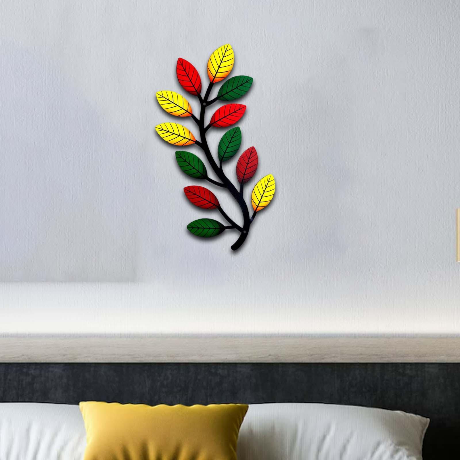 Multicolor Metal Tree Branch Wall Art Decor for living Room Balcony
