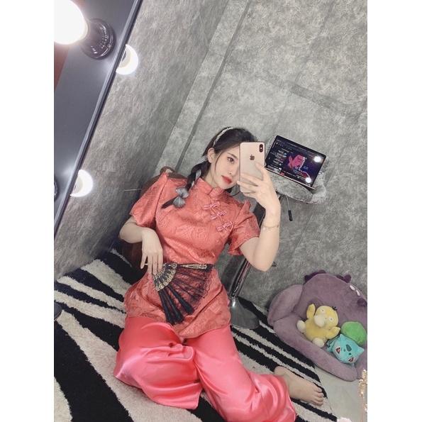 Đồ Lam Đi Chùa # Tay Phòng 3 Nút