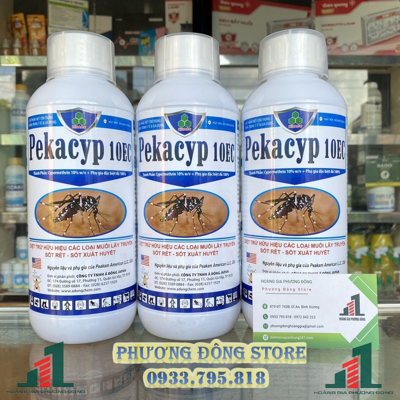 THUỐC DIỆT MUỖI PEKACYP 10EC