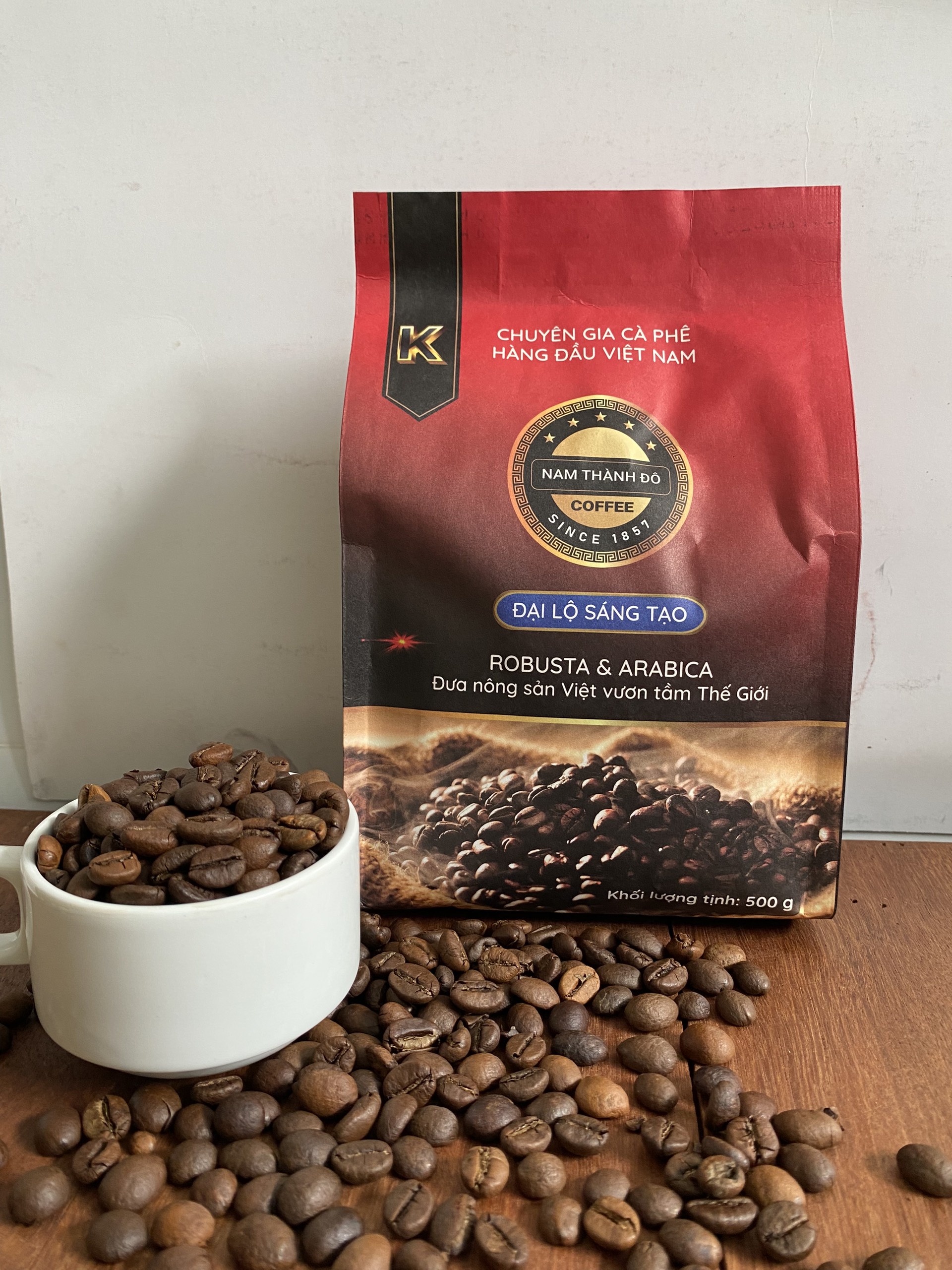 50% ROBUSTA + 50% ARABICA THƯỢNG HẠNG
