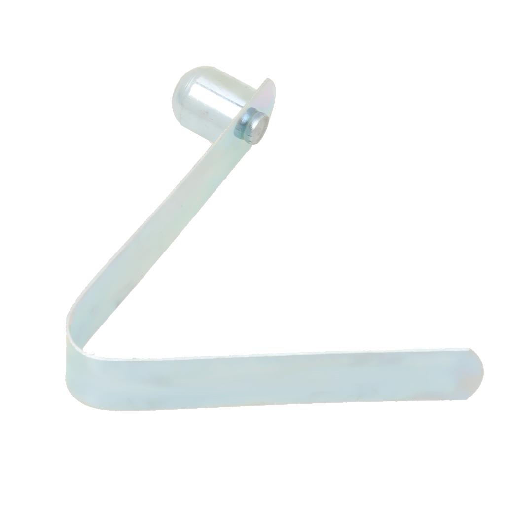 2x5pcs Kayak Paddle Push Snap Button Tent Awning Pole 8MM X 10MM Yellow