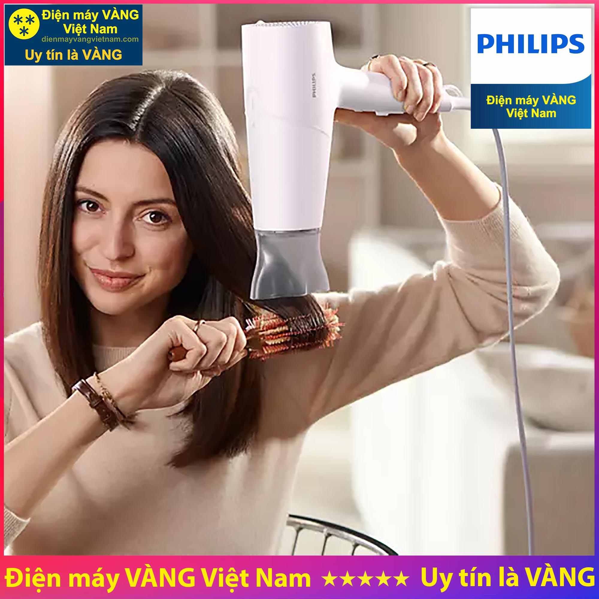 Máy sấy tóc ion Series 3000 Philips BHD350