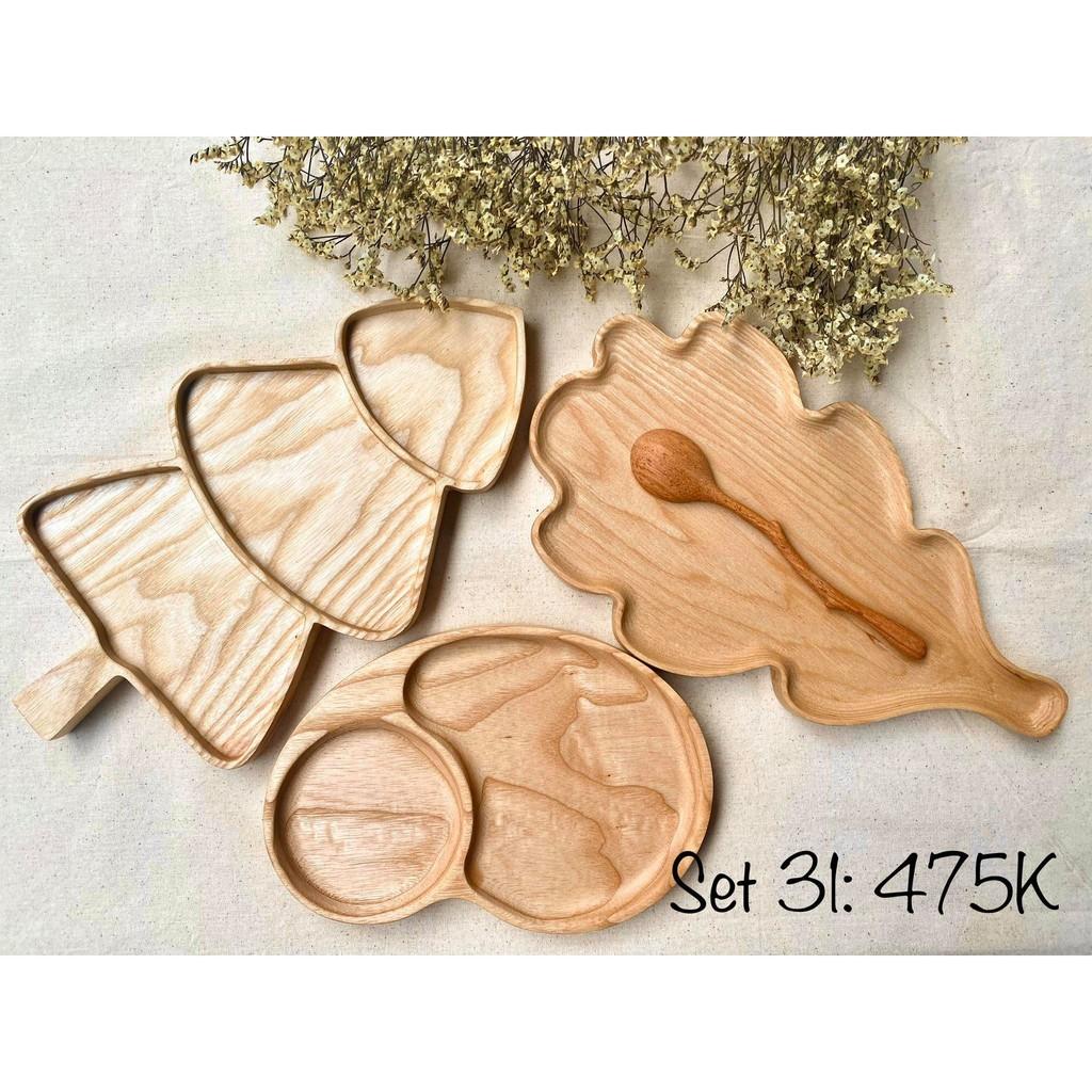 Set số 31 khay tần bì nguyên khối