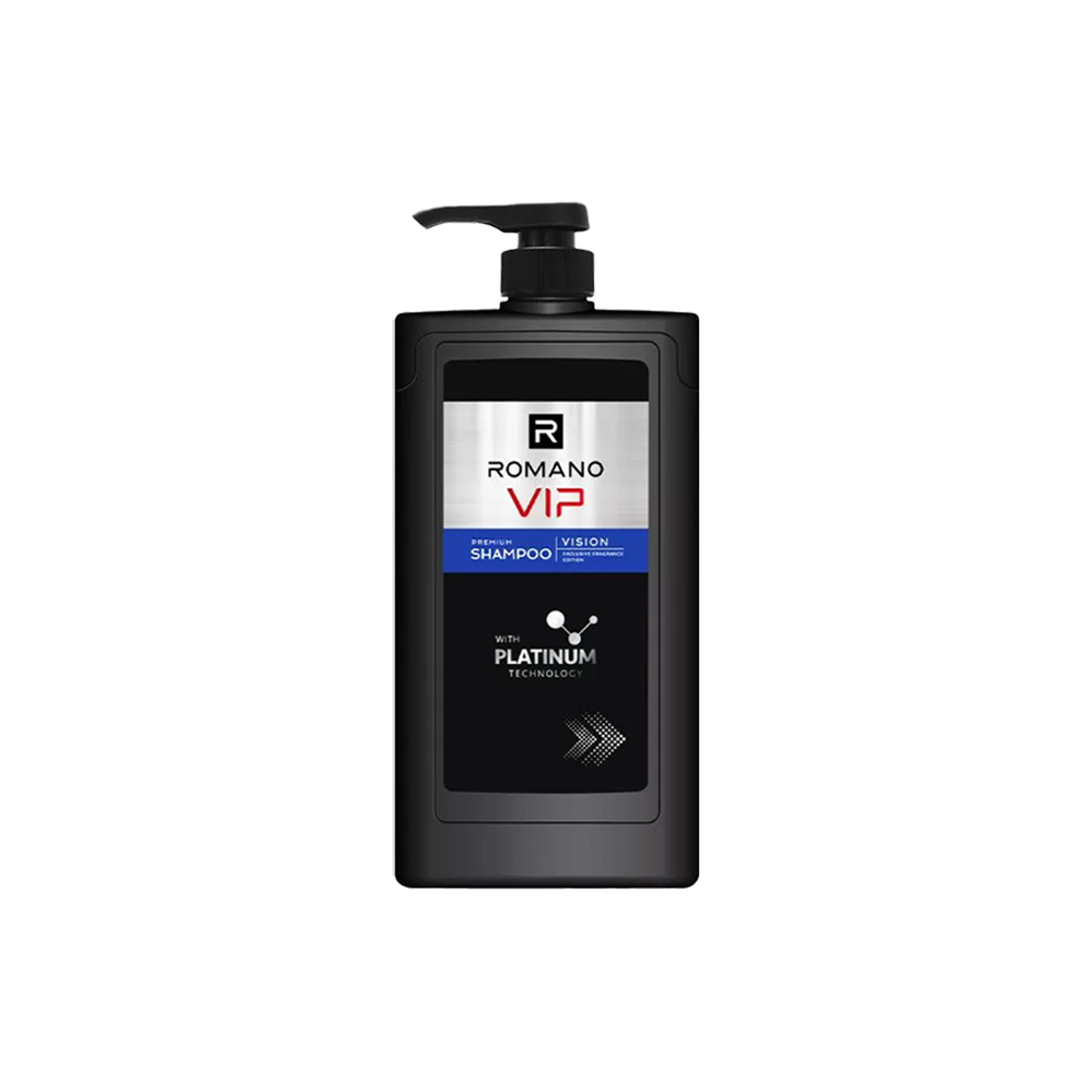 Dầu gội cao cấp Romano Vip Vision sang trọng cuốn hút mạnh mẽ bí ẩn 650g