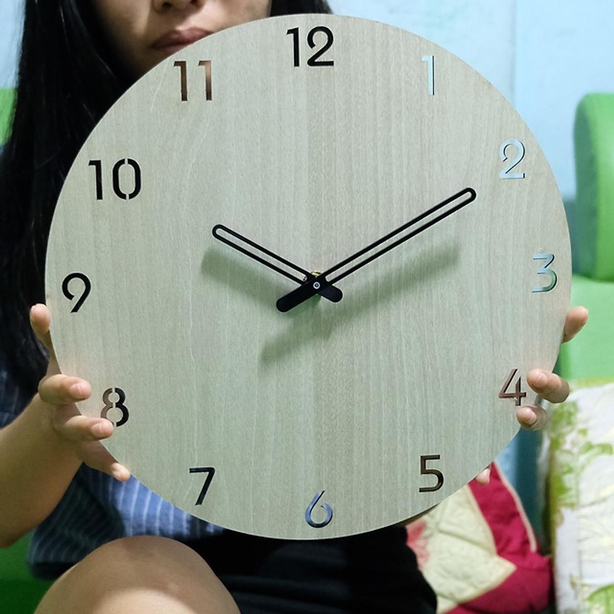 Đồng hồ Gỗ treo tường độc đáo