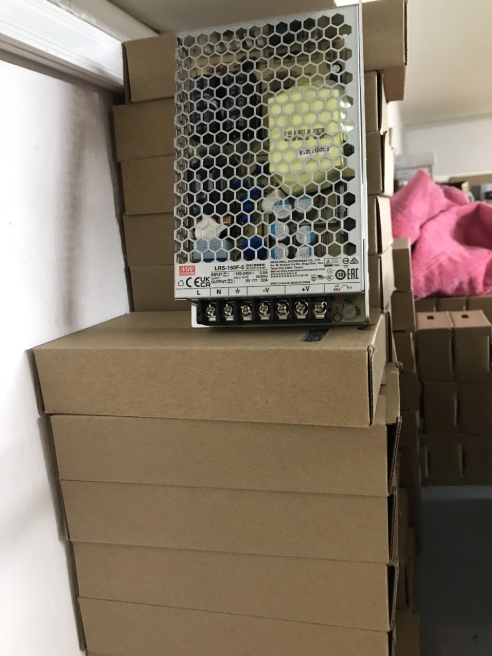 Nguồn tổ ong Meanwell LRS-150F-5 , Hàng nhập khẩu