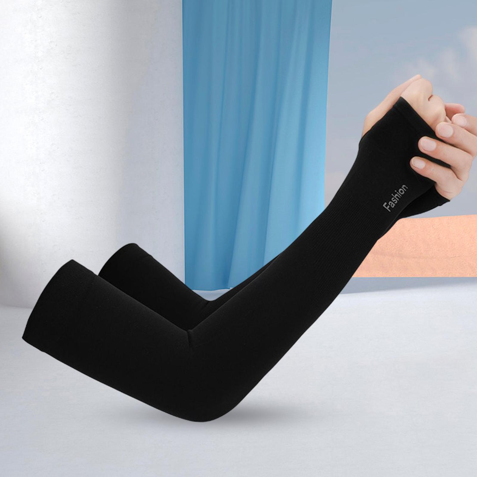 2Pairs Cooling Sports Sun Block Compression Arms Cover