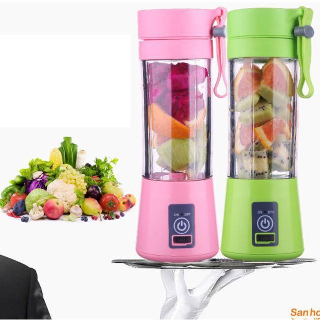 ️HOT SALE️ Máy say sinh tố cầm tay mini đa năng dao 2 lưỡi JUICE CUP HM03