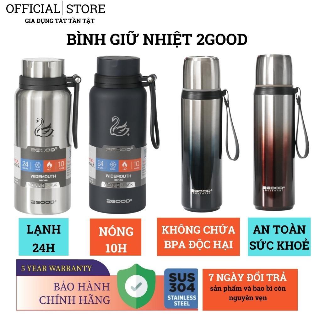 Bình Giữ Nhiệt 2GOOD Hàng Chính Hãng Giữ Nhiệt Nóng Lạnh An Toàn Khi Sử Dụng