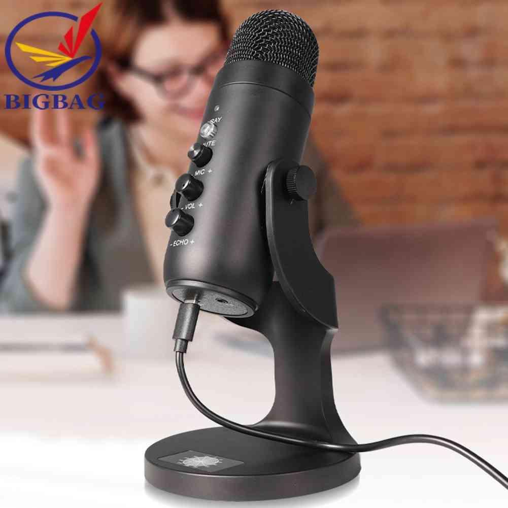 Mic Thu Âm Cổng USB Cho Máy Tính