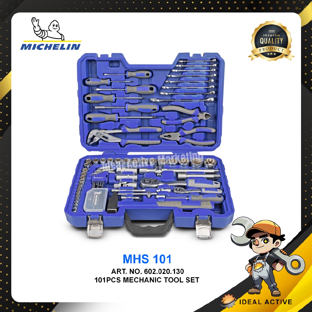 BỘ DỤNG CỤ SỬA CHỮA MICHELIN HAND TOOL SET GỒM 101 CHI TIẾT - HÀNG CHÍNH HÃNG