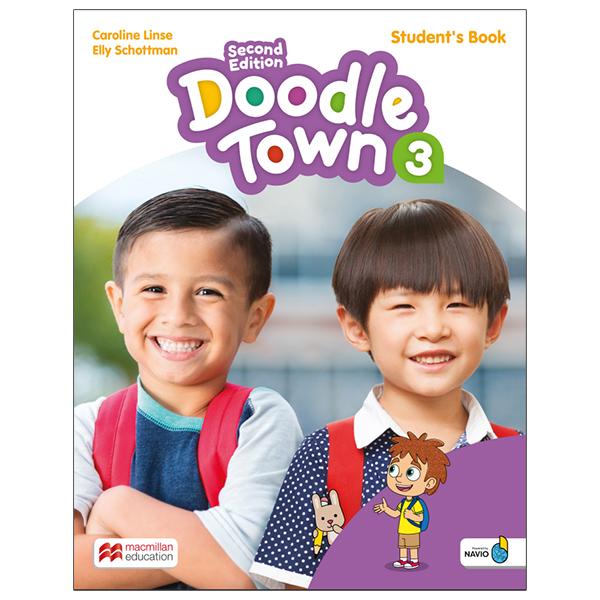 Doodle Town Level 3 Students Book Navio App 2Nd Edition