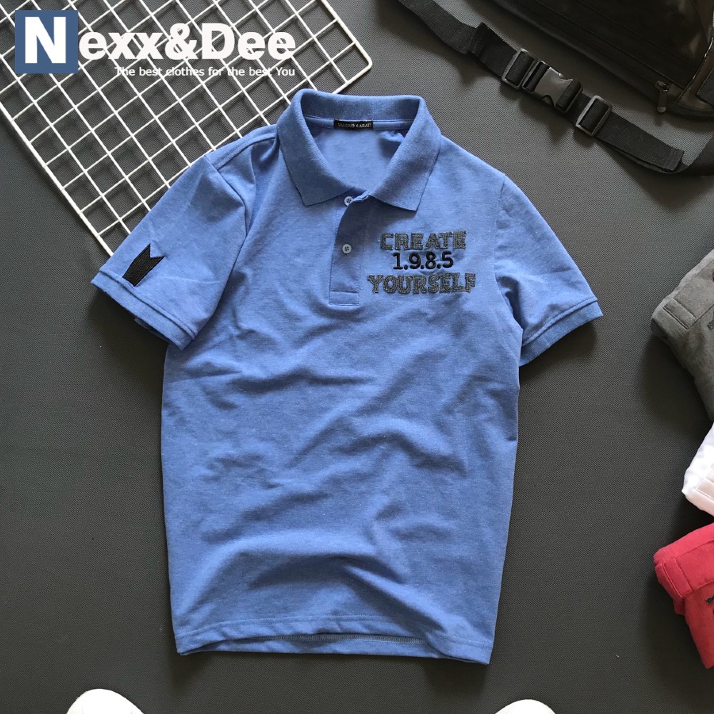 Áo thun polo nam có cổ bẻ vải cá sấu cao cấp ND05