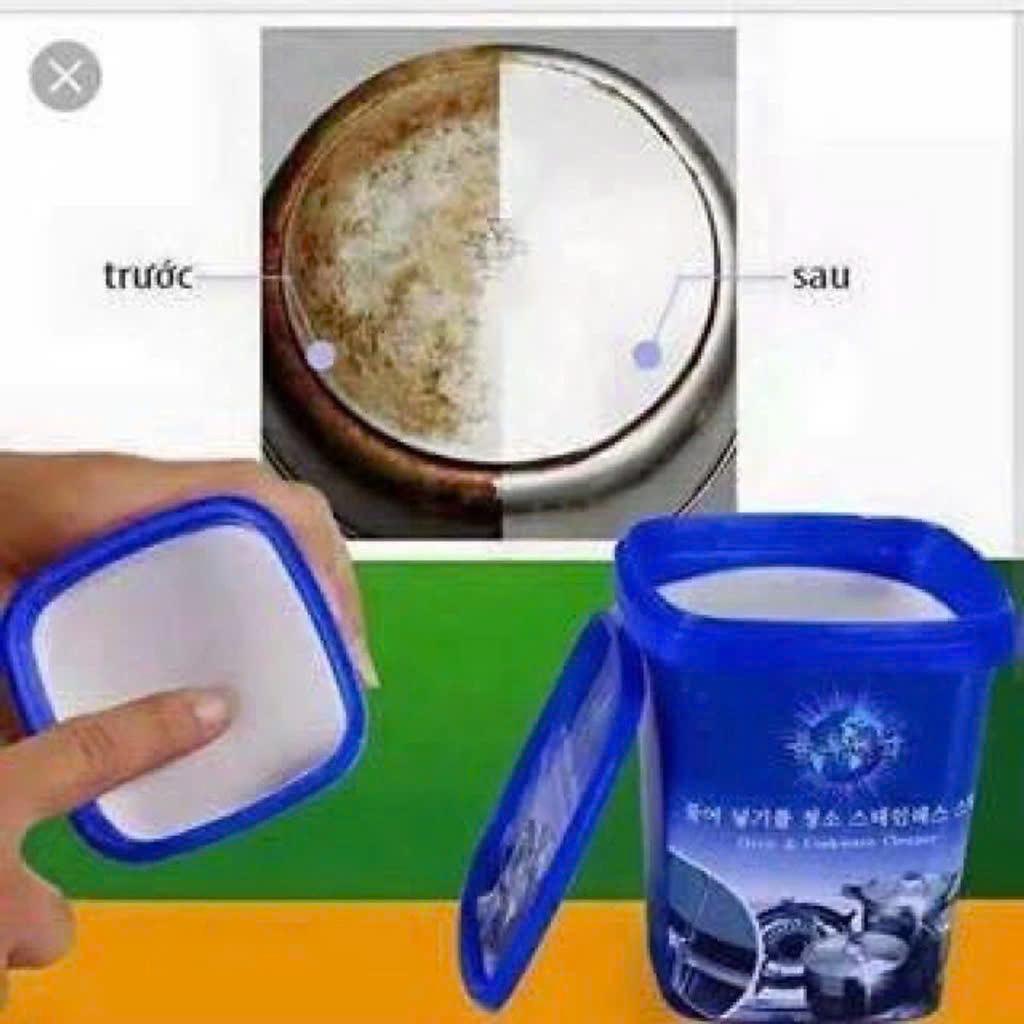 Bột tẩy trắng nồi, xoong, chảo, đồ kim loại đa năng Hàn Quốc (500g) Làm Sạch