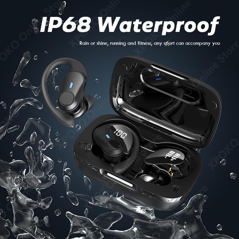 Tai Nghe Không Dây TWS Bluetooth 5.1 Tai Nghe Không Trễ Thể Thao Chống Thấm Nước Tai Nghe Độ Trễ Thấp Tai Tai Nghe Nhét Tai Có Micro