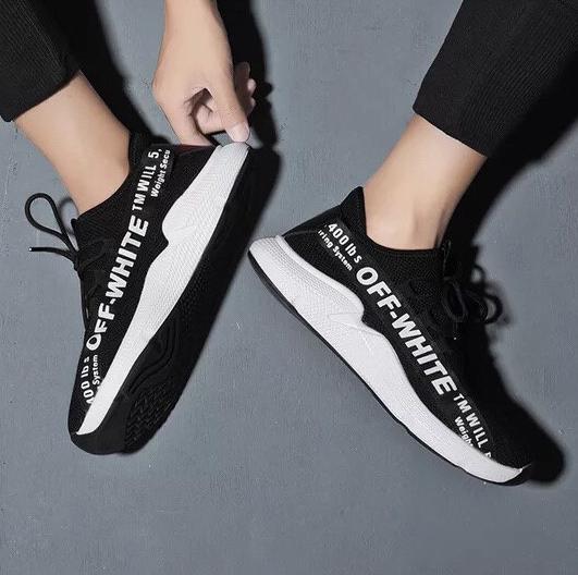 Giày sneaker phong cách thể thao off white dành cho nam siêu bền siêu êm hot hit OF01