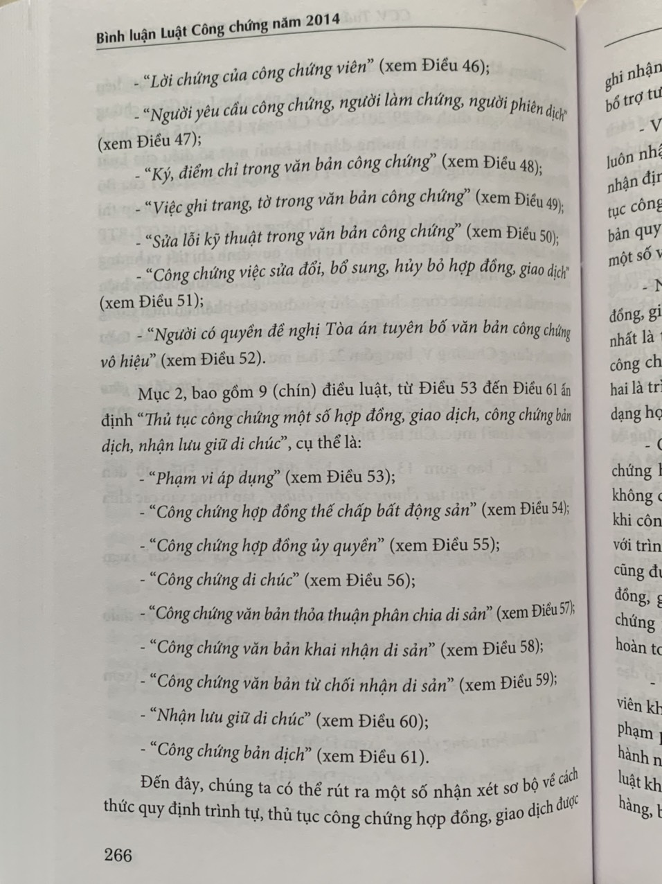 Bình Luận Luật Công Chứng Năm 2014