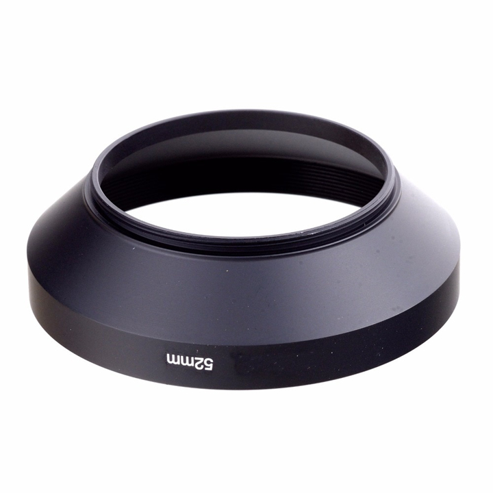 Lens hood loa che nắng Nhôm 52mm góc rộng wide angle