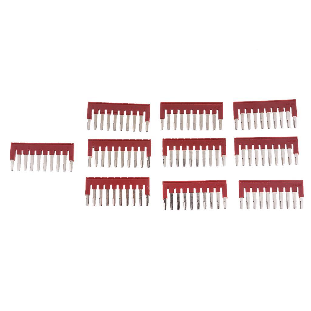 DIN Rail Terminal Block Ground Pack of 10 for DK2.5N Block