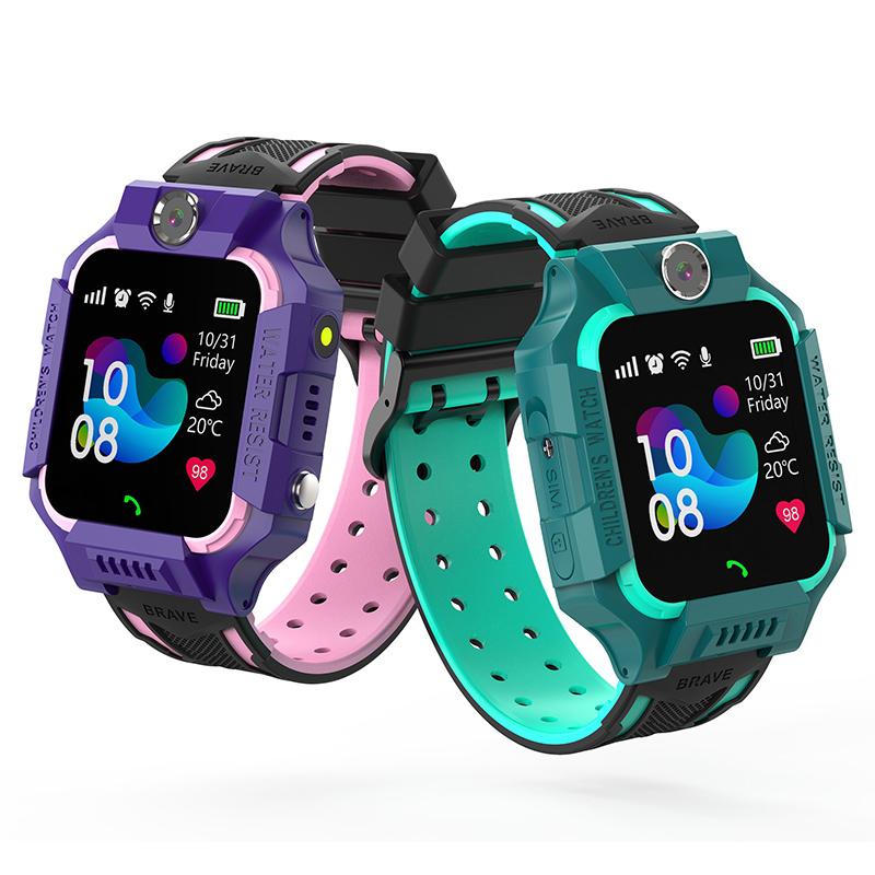 Q19 Trẻ Em Đồng Hồ Thông Minh Trẻ Em IP67 Chống Nước 2 Sim Thẻ Lbs Theo Dõi Camera Cuộc Gọi SOS Vị Trí Nhắc Nhở Chống mất PK Q50 Q12