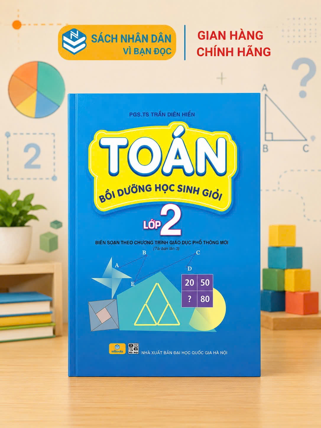 Sách - Toán Bồi Dưỡng Học Sinh Giỏi Lớp 2 - ndbooks