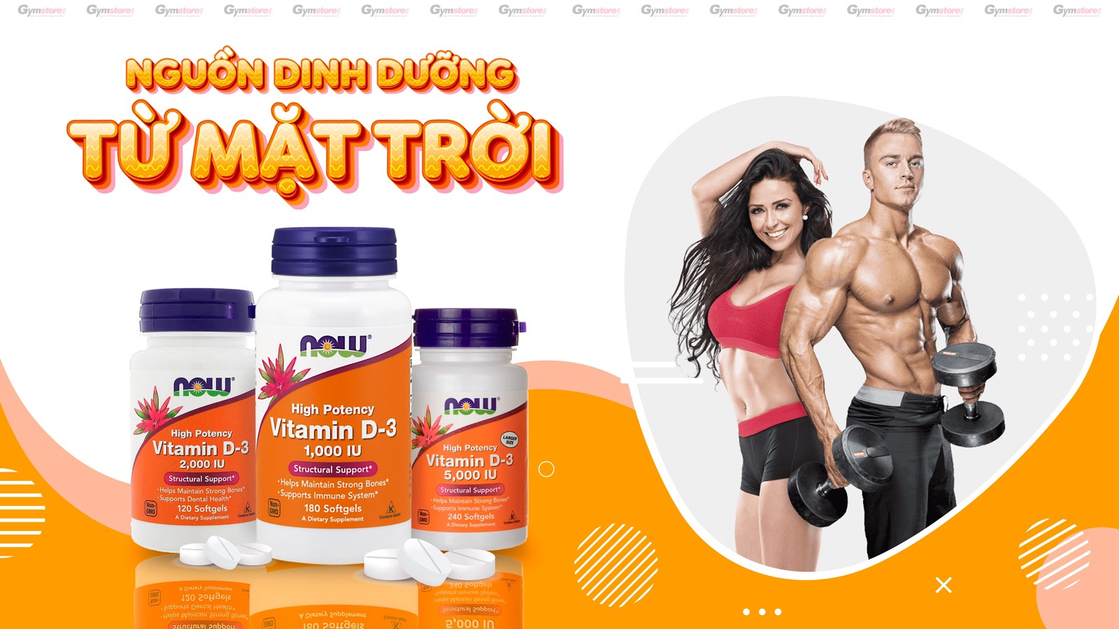 Viên Uống Now Foods Bổ Sung Vitamin D3 5,000 IU (240 Viên Nang)