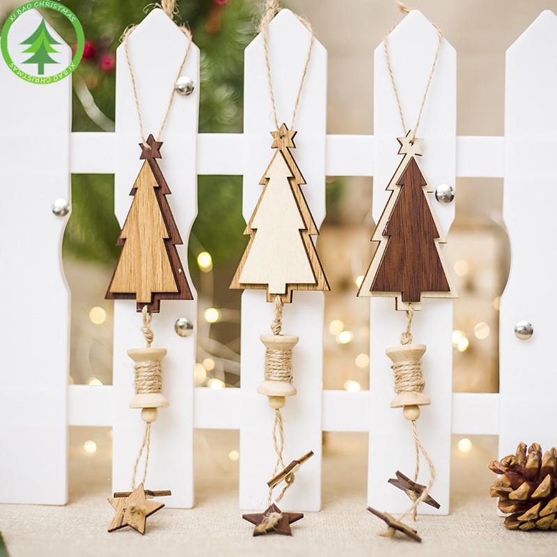 TRANG TRÍ NOEL-Móc treo hình cây thông