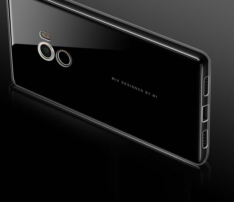 Ốp lưng dẻo silicone trong suốt dành cho Xiaomi Mi Mix