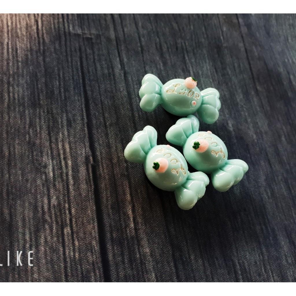 Jibbit/ stick kẹo nơ 3d gắn dép loại cứng
