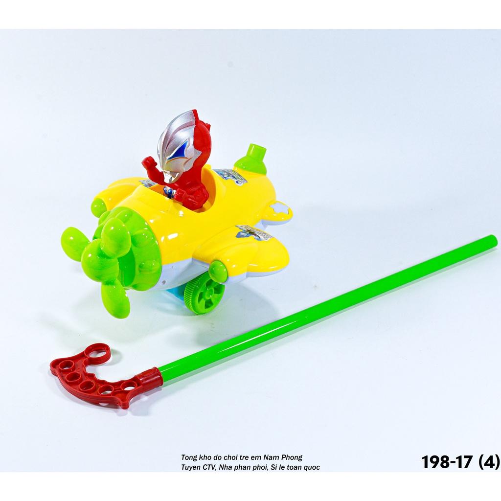 Xe đẩy siêu nhân đỏ 198-17 - Đồ chơi thông minh cho trẻ em - Quà tặng sinh nhật