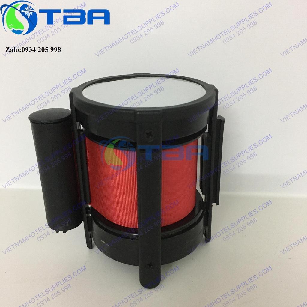 Dây trụ chắn 5m màu đỏ thay thế cho cột trụ chắn inox cao cấp
