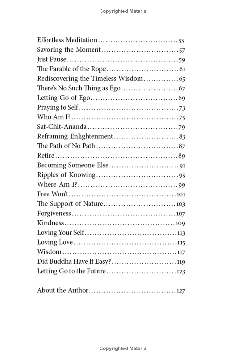 Letting Go Of Nothing: Relax Your Mind And Discover The Wonder Of Your True Nature (An Eckhart Tolle Edition)