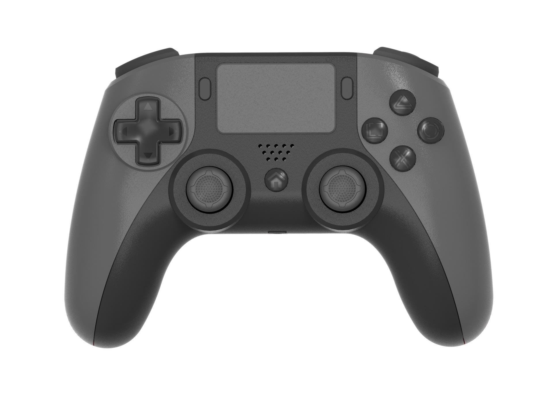 Phong cách mới nhất PS4slim Bluetooth không dây lập trình con quay hồi chuyển somatosensory sáu trục rung kép PS5 hình PS4pro tay cầm chơi game
