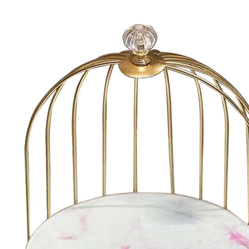 Cosmetics Rack Organizer Holder Dresser Bathroom Makeup Shelf 1-Tier Blue