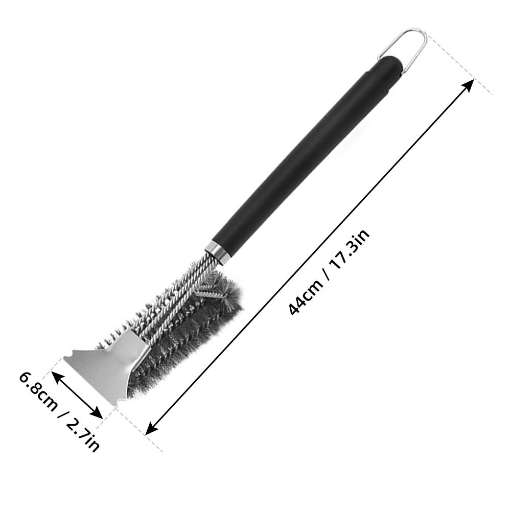 Bàn Chải Vệ Sinh Đồ Nướng Bbq Bằng Thép Không Gỉ