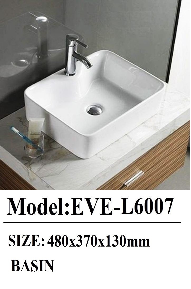 Chậu lavabo đặt bàn EVEREST EVE-L6007