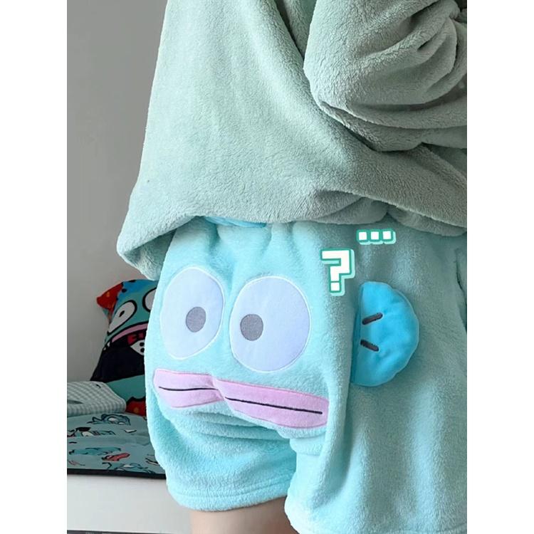 Quần ngắn con cá xấu xí, hangydon, Anime homewwear
